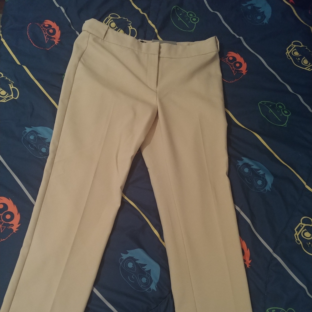 Ann Taylor Dress Khaki (Dillards Bracelet Included